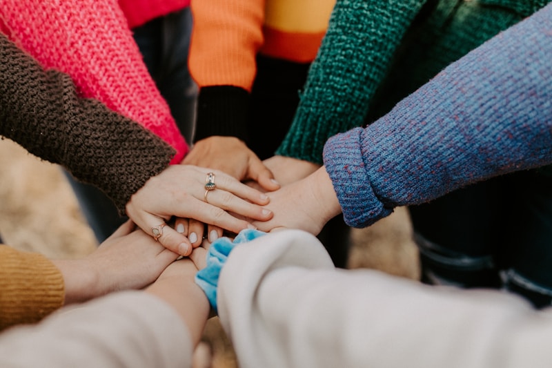 Community hands